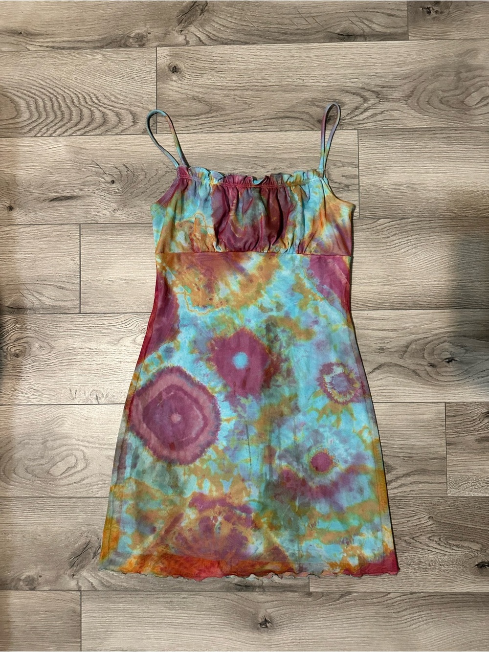 Vintage Tie-Die Dress